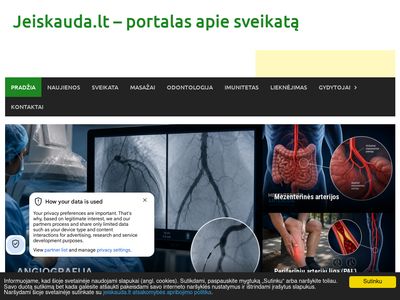 Jeiskauda.lt – portalas apie sveikatą  www.jeiskauda.lt