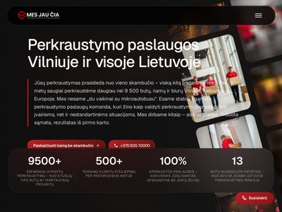 ⭐️ Transporto ir pervežimo paslaugos Vilniuje ✔️ Pervežimas