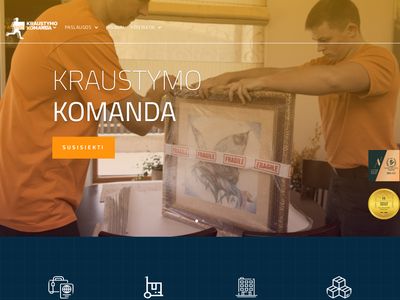Profesionalios kraustymo paslaugos / perkraustymo paslaugos /