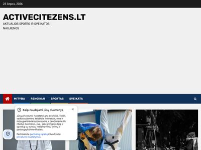 ACTIVECITEZENS.LT – Aktualios sporto ir sveikatos naujienos