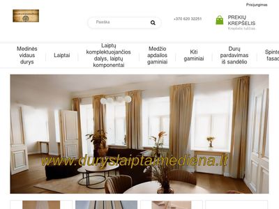 UAB „Ledausta” – mediena ir medienos gaminiai.  www.ledausta.lt