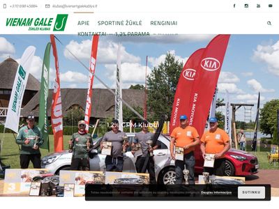 Žūklės klubas "Vienam gale kablys"  www.vienamgalekablys.