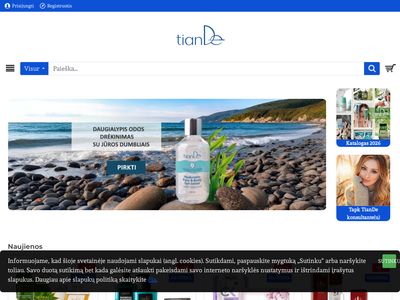 TianDe kosmetika – oficialus atstovas  tiande.lt