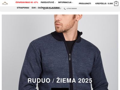 Vyriški drabužiai internetu | Pirk daugiau už mažiau