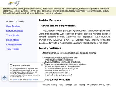 Meistras į Namus | Meistrų Komanda  www.meistrukomanda.lt