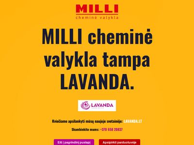 MILLI.LT is coming soon  milli.lt
