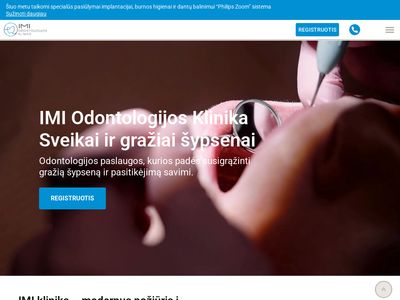 IMI Odontologijos Klinika – Jūsų Gražiai ir Sveikai Šypsenai