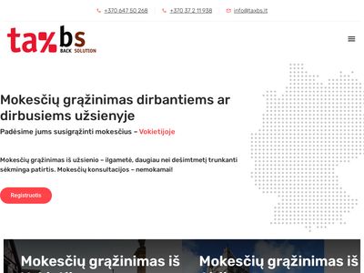 Mokesčių grąžinimas dirbantiems ar dirbusiems užsienyje | Taxbs.