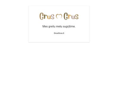 Prekės Kūdikiams, Vaikams ir Mamoms Internetu – GrusGrus.lt
