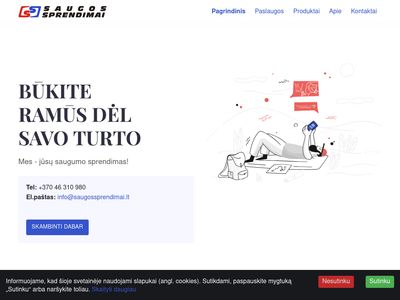 UAB Saugos sprendimai  www.saugossprendimai.lt