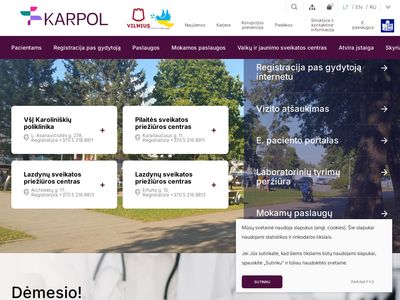 VšĮ Lazdynų poliklinika  www.lazdynupol.lt
