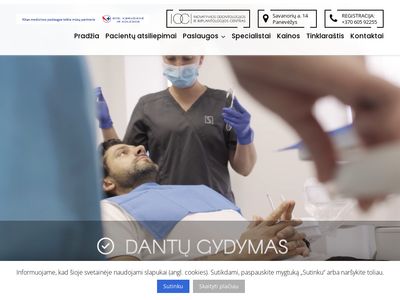 Inovatyvios Odontologijos ir Implantologijos Centras – Panevėžyje
