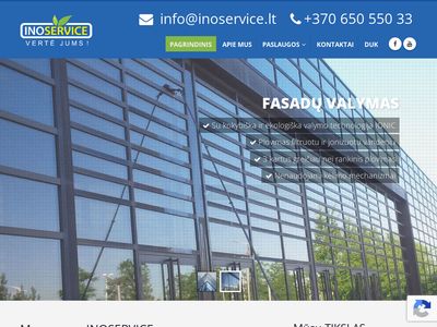 Pradinis – INOSERVICE – valymo paslaugų profesionalai