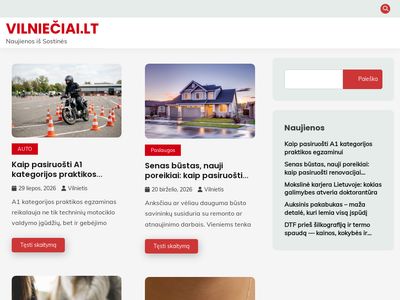 VILNIEČIAI.LT – Naujienos i&scaron; Sostinės