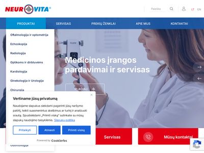 Neurovita — medicinos technika ir paslaugos. Nidek atstovas
