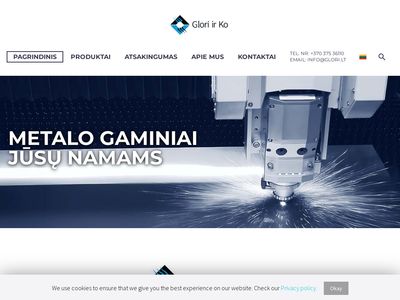 UAB "Glori" ir Ko – sheet metal products for your home