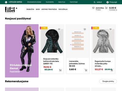 Didelių dydžių drabužiai moterims internetu – Lilit.lt