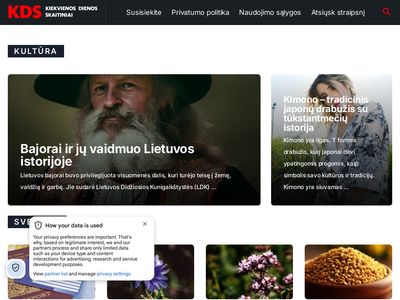 Naujienos apie viską! | Kiekvienos dienos skaitiniai | KDS.lt