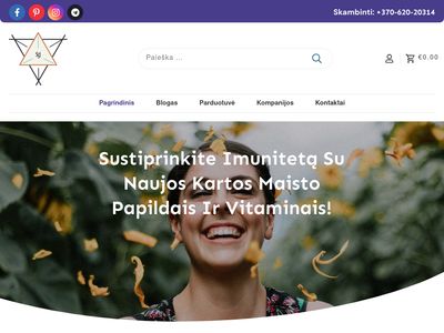 Išmanūs naujos kartos maisto papildai ir vitaminai