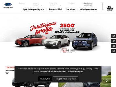 Subaru Klaipėda  www.subaruklaipeda.lt