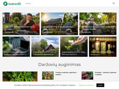 Sodininku.info &ndash; Informacija Sodininkams ir ūkininkams