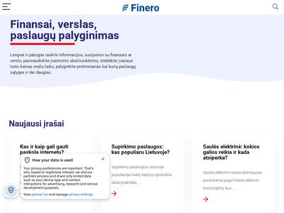 Finansinės paslaugos | Finero.lt  www.finero.lt