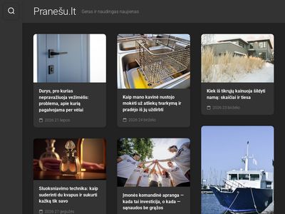 Prane&scaron;u.lt – Geras ir naudingas naujienas
