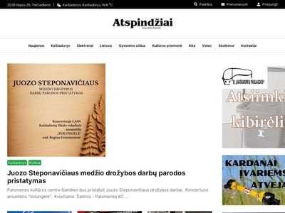 ATSPINDŽIAI  www.atspindziai.lt