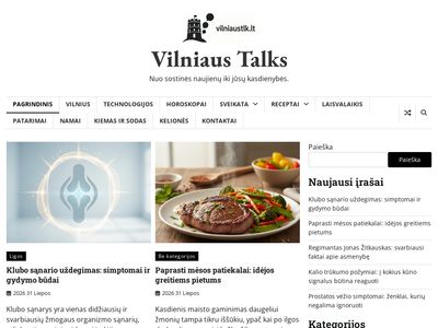 Vilniaus TLK – Aktualijos  www.vilniaustlk.lt