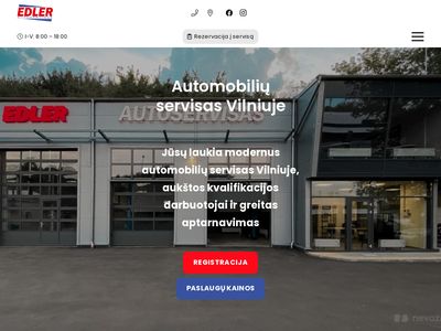 Edler autoservisas Vilnius atlieka visus auto remonto darbus