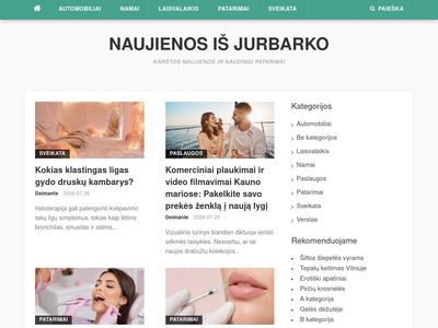 Naujienos iš Jurbarko – Karštos naujienos ir naudingi patarimai