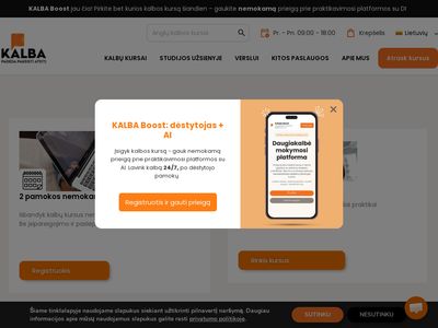 Kalba.Lt – edukacinės rinkos lyderis. Dirbame jau 27-rius metus