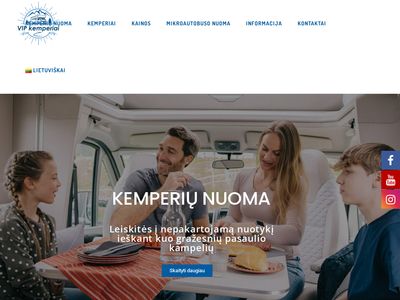 Kemperių nuoma – VIP kemperiai  vipkemperiai.lt