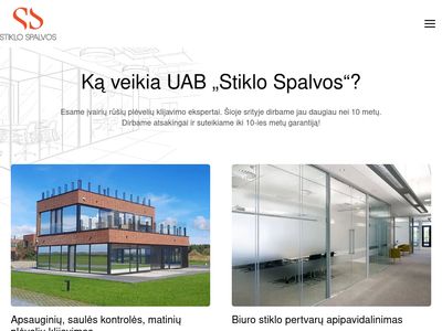 UAB "Stiklo Spalvos" – Esame įvairių rūšių plėvelių