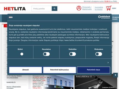 Baldų furnitūra – UAB Hetlita  hetlita.lt