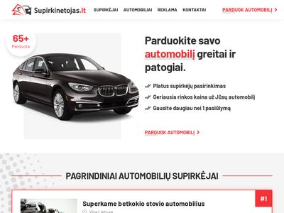 Automobilių supirkimas | Supirkinėtojų tinklas Supirkinetojas.lt