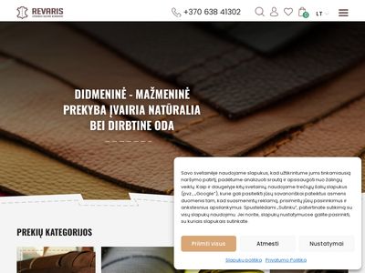UAB REVARIS – Pradinis  www.revaris.lt
