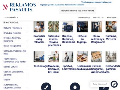 Reklamos Pasaulis – reklaminės prekės ir atributika