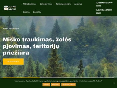 Miško traukimas ir ne tik – Miško brolis – Susipažinkime