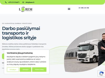Pagrindinis puslapis – Lorem  www.lorem.lt