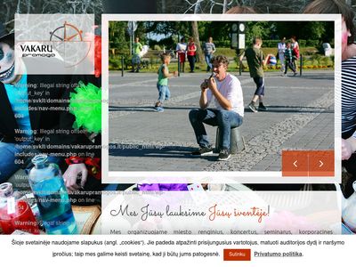 UAB "Vakarų pramoga"  www.vakarupramogos.lt