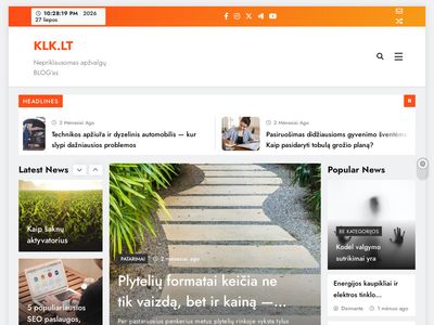 KLK.LT – Nepriklausomas apžvalgų BLOG'as