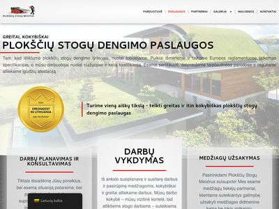 Plokščių stogų dengimas Lietuvoje ir Europoje – Esstogai.com