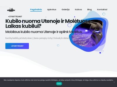 Kubilo nuoma | Kubilą pristatysime į Jums patogią viet