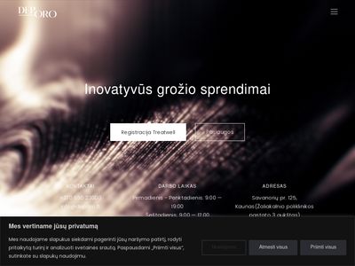 Grožio salonas Kaune  www.deporo.lt
