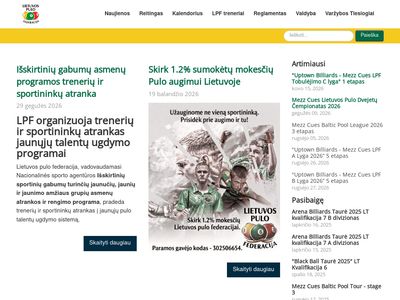 Lietuvos Pulo Federacija | Lietuvos Pulo Federacija