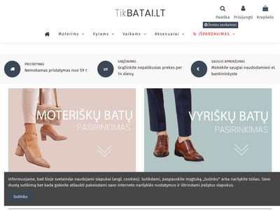 Batai, avalynė internetu pigiau – TikBatai.lt  tikbatai.lt