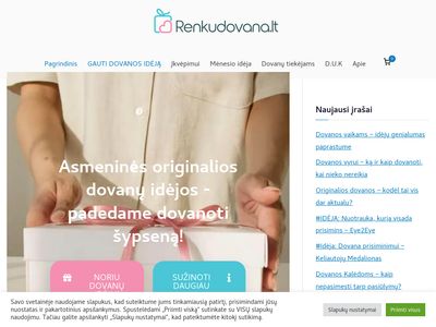 Asmeninės originalios dovanų idėjos | Renkudovana.lt
