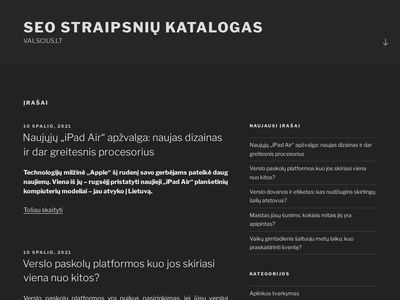 Laikraštis "Valsčius" – Pradžia  www.valscius.lt