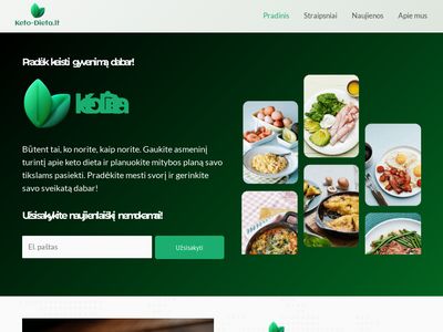 2023 | Keto dieta yra unikali mityba . Sužinok dabar